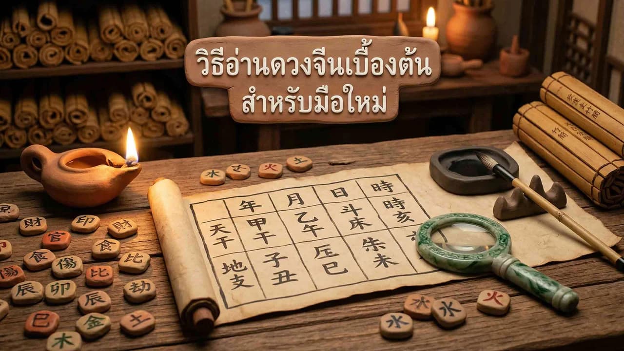 วิธีอ่านดวงจีนเบื้องต้น สำหรับมือใหม่